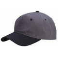 5 Panel Pro Look Low Crown Heavy Brushed Cotton Twill Cap